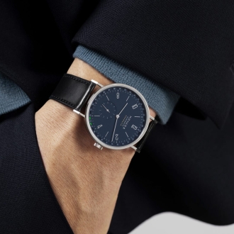 2021 NOMOS Glashütte Tangente neomatik 41 Update nachtblau Kachel 1